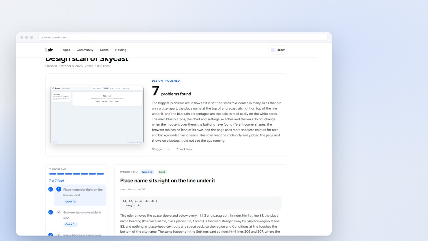 Step 5: Upload the fix